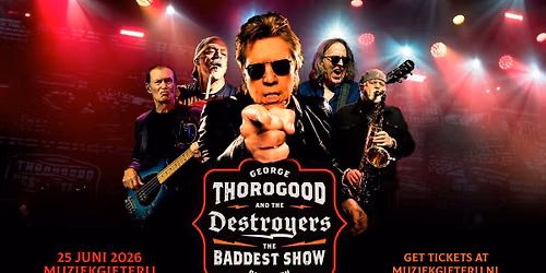 George Thorogood and the Destroyers | Muziekgieterij Tuinconcert