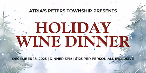 Holiday 5-Course Wine Dinner 