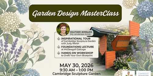 Garden Design MasterClass with Heather Jerrard of My Landscape Artist