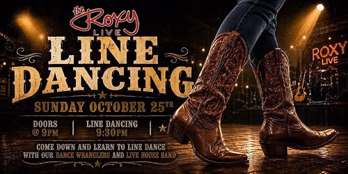 LINE DANCING OCT 25TH