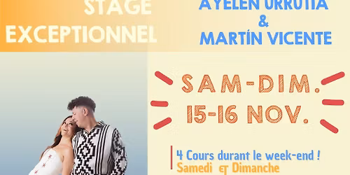 Stage exceptionnel avec Ayel\u00e9n & Mart\u00edn !!