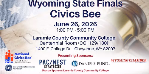 Wyoming State Finals Civics Bee