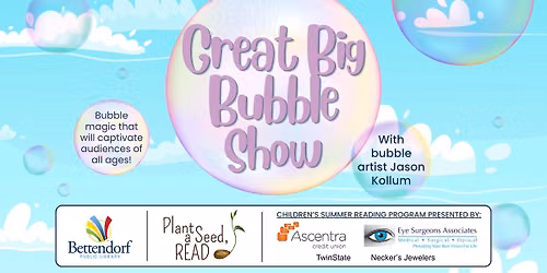 The Great Big Bubble Show with Jason Kollum