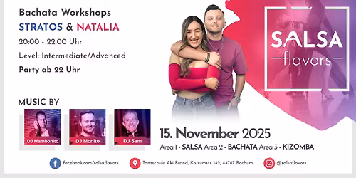Salsa, Bachata & Kizomba Flavors