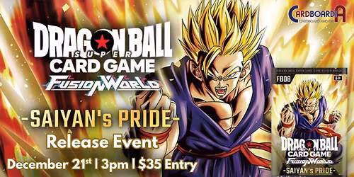 Dragon Ball: Fusion World - SAIYAN's PRIDE Release Event