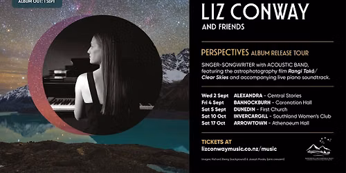 Perspectives Album Release Tour - DUNEDIN