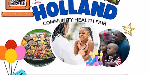 VENDOR REGISTRATION: 5th Annual Garry Holland Community Health Fair