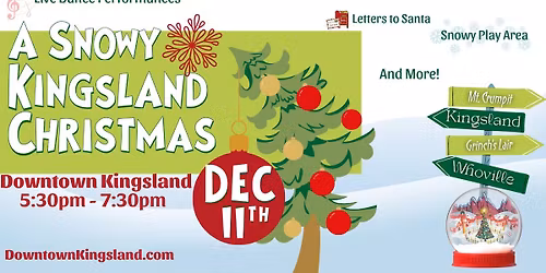 Snowy Kingsland Christmas