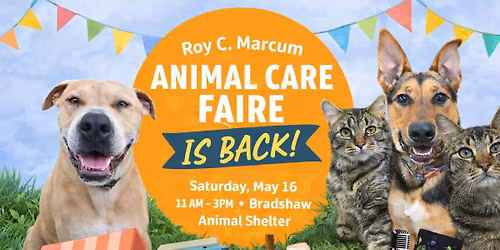 Roy C. Marcum Animal Care Faire
