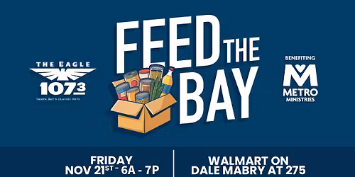 Help 107.3 The Eagle Feed The Bay