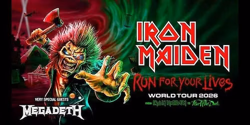 Iron Maiden - Run For Your Lives World Tour 2026