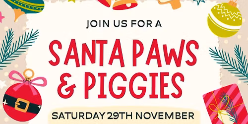 Santa Paws & Piggies Christmas Fundraiser