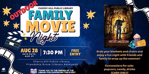 CHPL Outdoor Family Movie Night