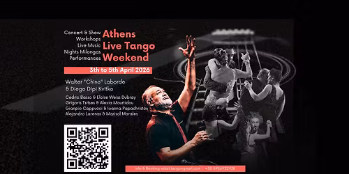 ATHENS LIVE TANGO WEEKEND | 3, 4, 5 April 2026