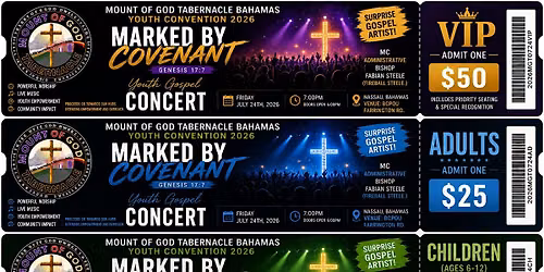 Mark By Covenant Youth Concert