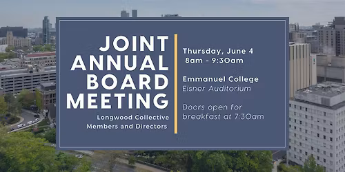 Longwood Collective Joint Annual Board Meeting 2026