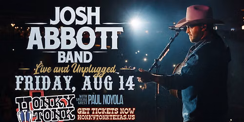 Josh Abbott Band Live & Unplugged!