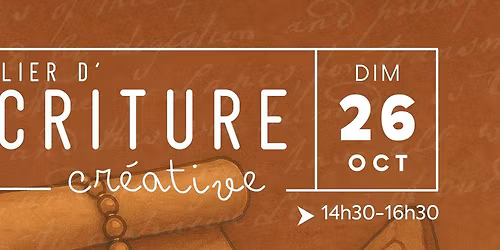 Stage d'\u00e9criture "Or et tr\u00e9sors"