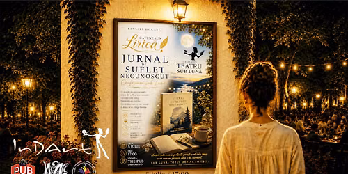 Jurnal de suflet necunoscut - Lansare de carte - Teatru sub Luna