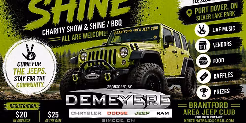 6th Annual Jeep Invasion Show n\u2019Shine