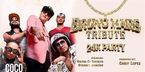 Bruno Mars - 24K Party Tribute