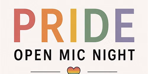 Pride Open Mic Night