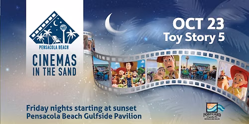 Cinemas in the Sand - Friday, October 23: "Toy Story 5"