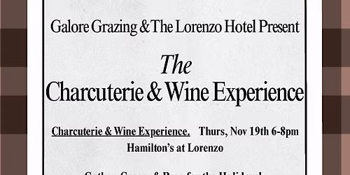 A Thanksgiving Charcuterie and Wine Experience With Galore Grazing Dallas
