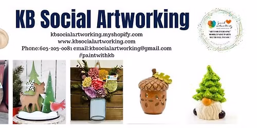 KB Studio Open Paint or Resin Wed. Nov. 19th @7 PM