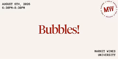 Bubbles!