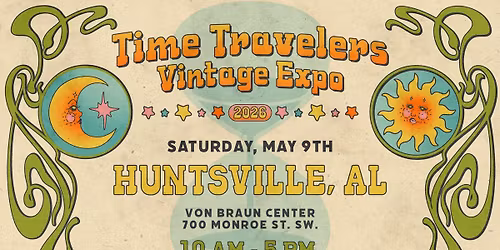 Huntsville Time Travelers Vintage Expo 2026