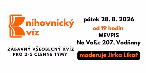 Knihovnick\u00fd kv\u00edz - srpen 2026