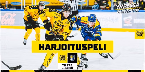Harjoitusottelu SaiPa vs. Jukurit