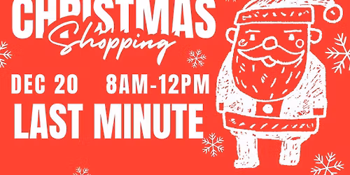 XMAS SHOPPING EVENT! 