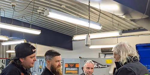 He Rides: Torque & Tech Workshop