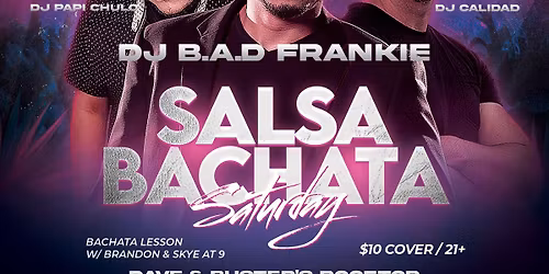 Salsa Bachata Saturday at D&B || December Edition (only once a month!)