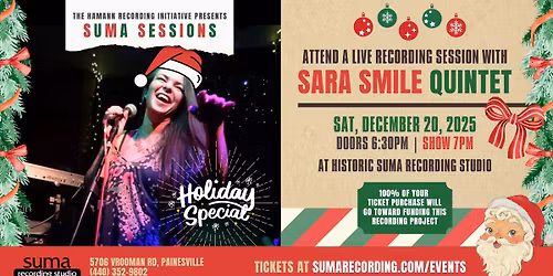 Suma Sessions: Sara Smile Quintet