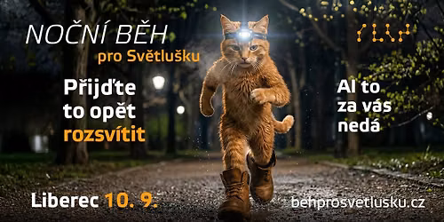 Noční běh pro Světlušku - Liberec — Rekreační a sportovní areál Vesec