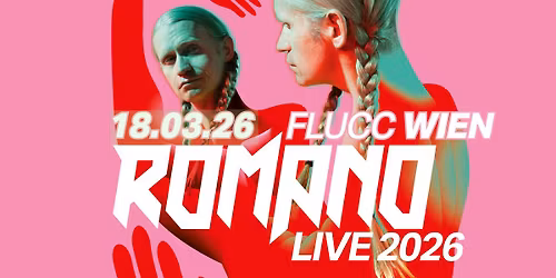 ROMANO (DE) \u2022 "Live 2026" \u2022 Flucc Wien