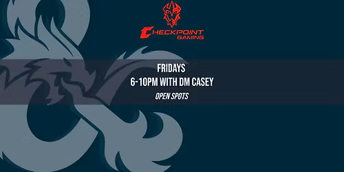 D&D | Friday Night Table