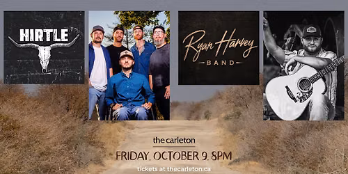 HIRTLE & Ryan Harvey Band Live at The Carleton