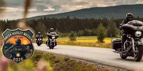 Finnish Harley Weekend 2026 \u2013 Kes\u00e4n paras Harley-viikonloppu 