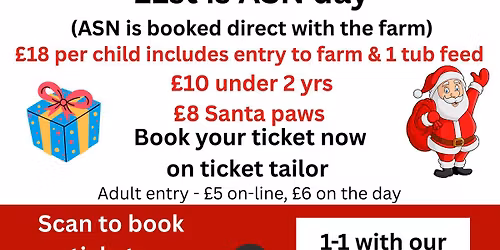 Sunday Santa At Waulkmill Menagerie