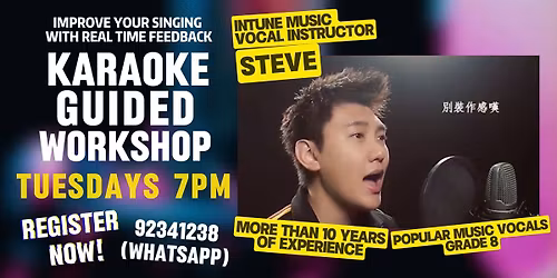 Karaoke Guided Workshop by Steve | Improve Your Singing with Real Time Feedback