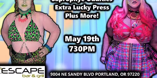 The Cosmic Unicorn Art Carnival "Y2GAY" Show At Escape Bar & Grill