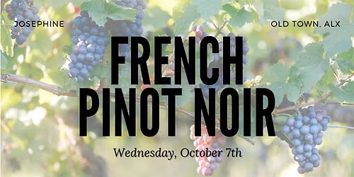 French Pinot Noir Wine Class