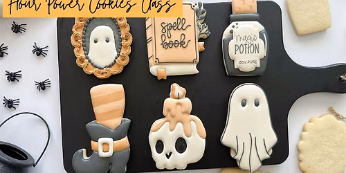 Halloween Cookie Decorating Class--- Sun. Oct 18th 10:00- 12:30 pm