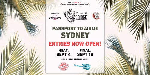 Passport to Airlie Sydney 2026