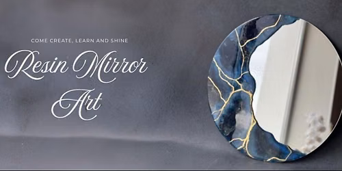 Resin Mirror Art