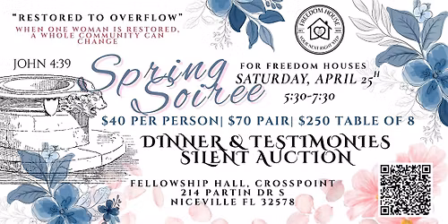 Spring Soiree for Freedom Houses